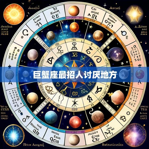 巨蟹座最招人讨厌地方