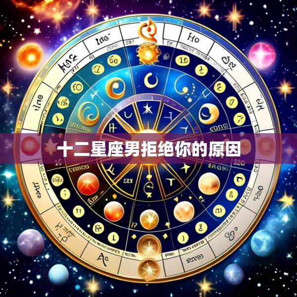 十二星座男拒绝你的原因