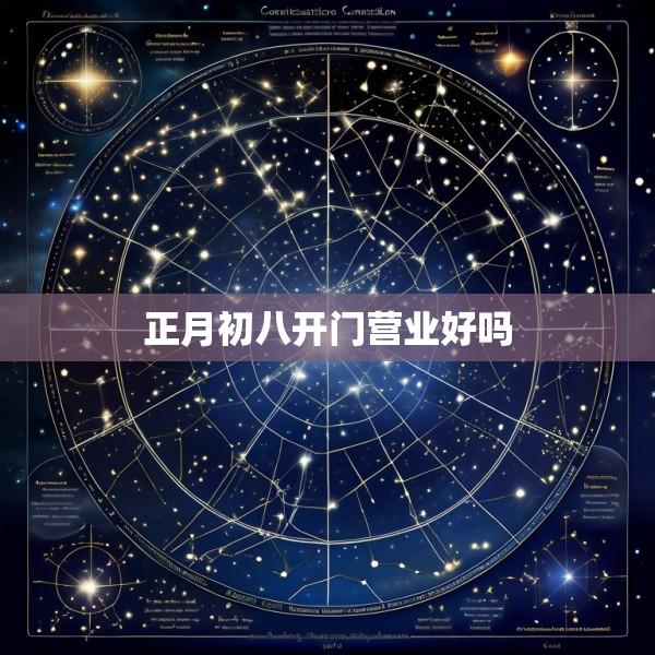 正月初八开门营业好吗