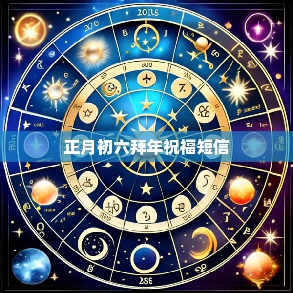 正月初六拜年祝福短信