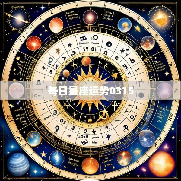 每日星座运势0315