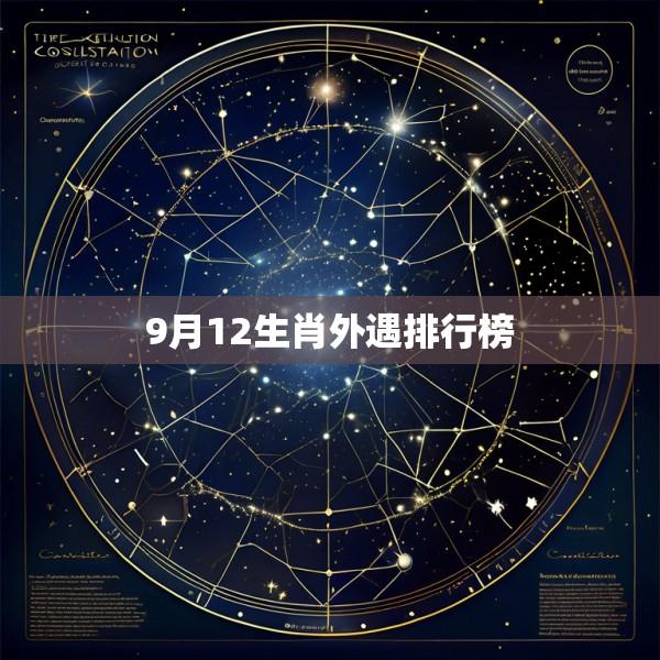 9月12生肖外遇排行榜