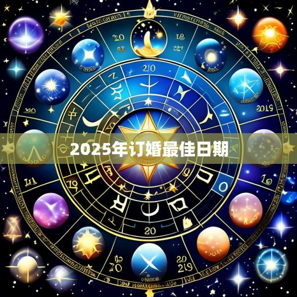 2025年订婚最佳日期