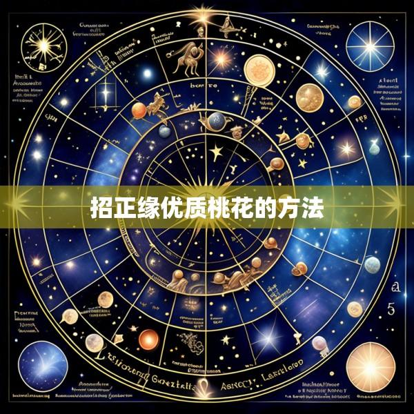 招正缘优质桃花的方法