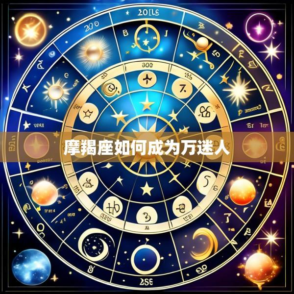 摩羯座如何成为万迷人