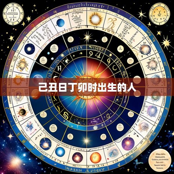 己丑日丁卯时出生的人