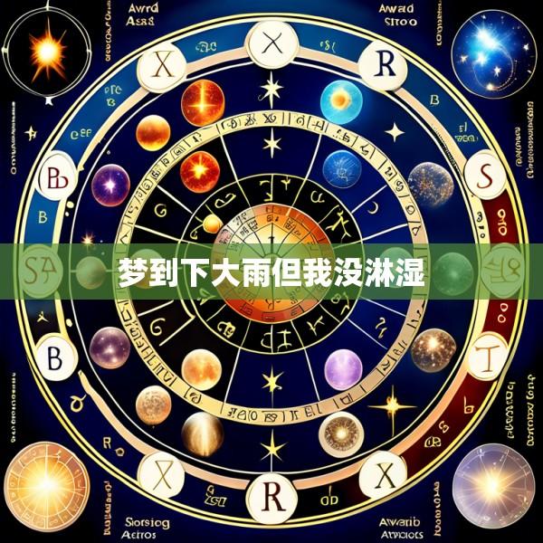 梦到下大雨但我没淋湿
