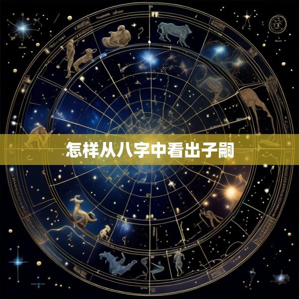 怎样从八字中看出子嗣