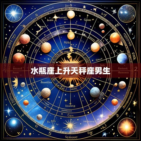 水瓶座上升天秤座男生