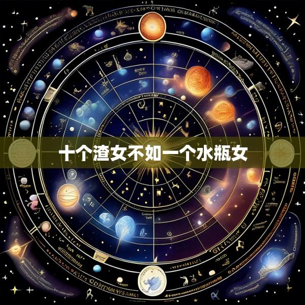 十个渣女不如一个水瓶女