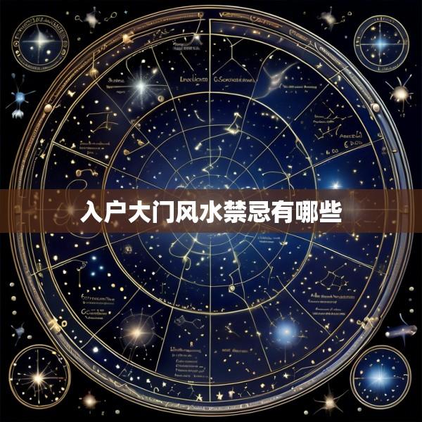 入户大门风水禁忌有哪些
