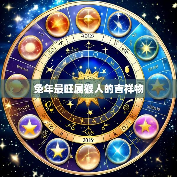 兔年最旺属猴人的吉祥物