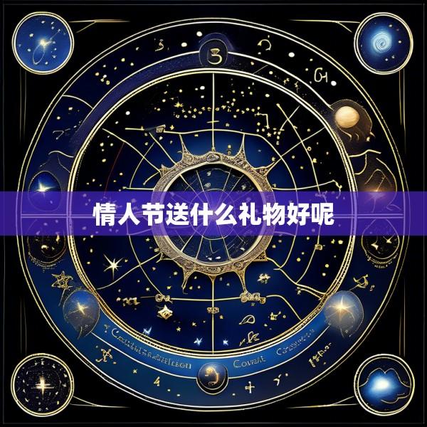 情人节送什么礼物好呢