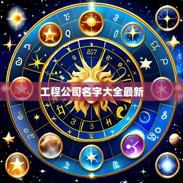 工程公司名字大全最新