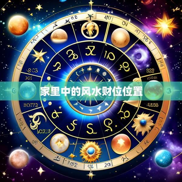 家里中的风水财位位置