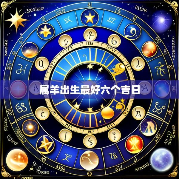 属羊出生最好六个吉日