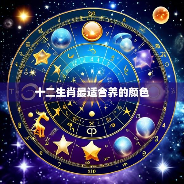 十二生肖最适合养的颜色