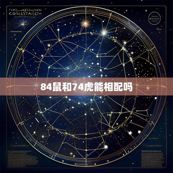 84鼠和74虎能相配吗