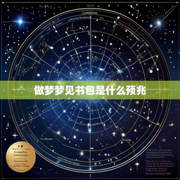 做梦梦见书包是什么预兆
