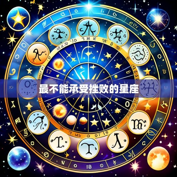 最不能承受挫败的星座