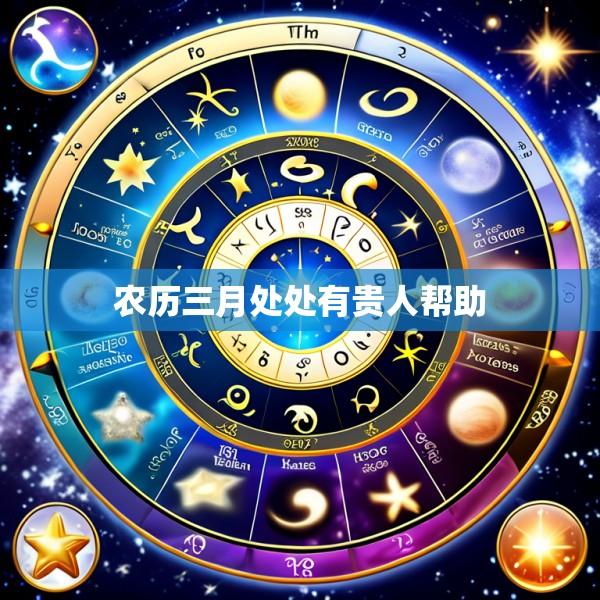 农历三月处处有贵人帮助