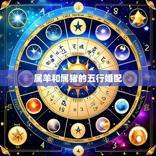 属羊和属猪的五行婚配