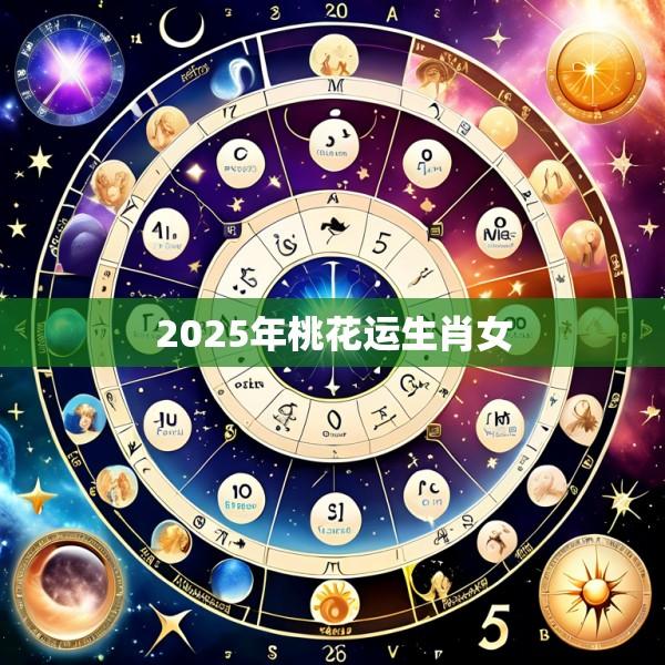 2025年桃花运生肖女
