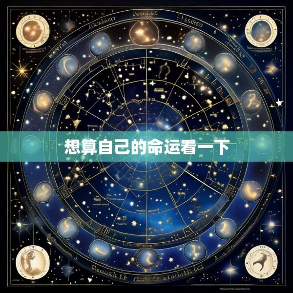 想算自己的命运看一下