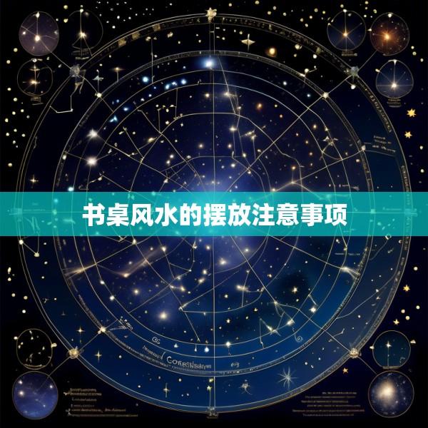 书桌风水的摆放注意事项