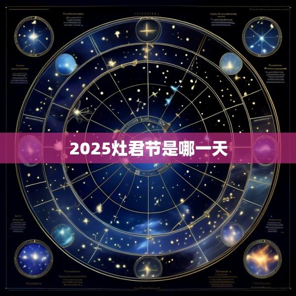 2025灶君节是哪一天