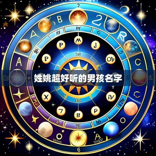 姓姚超好听的男孩名字