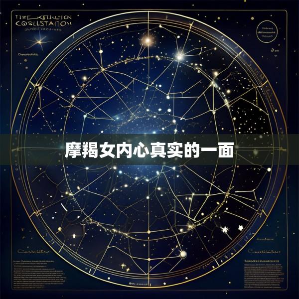 摩羯女内心真实的一面