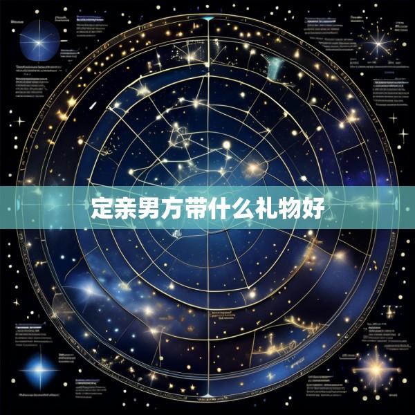 定亲男方带什么礼物好