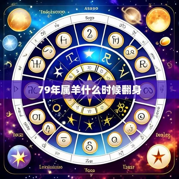 79年属羊什么时候翻身