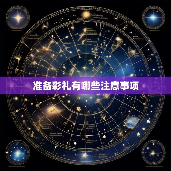 准备彩礼有哪些注意事项