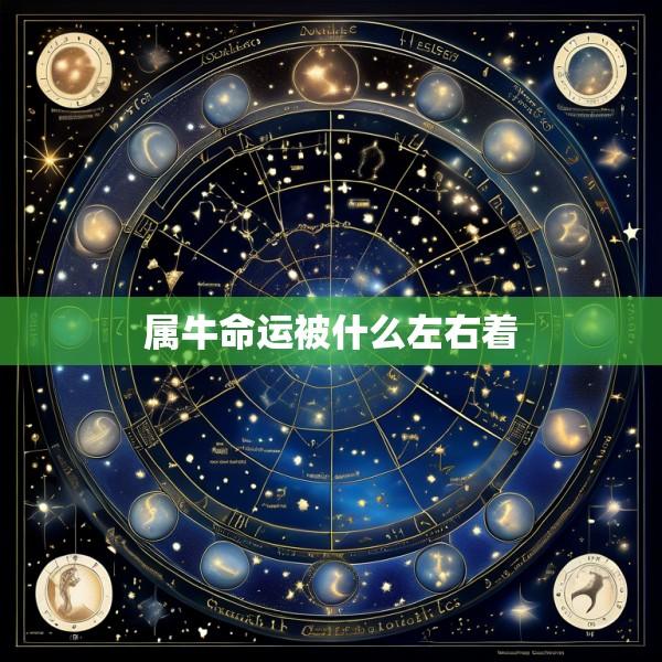 属牛命运被什么左右着