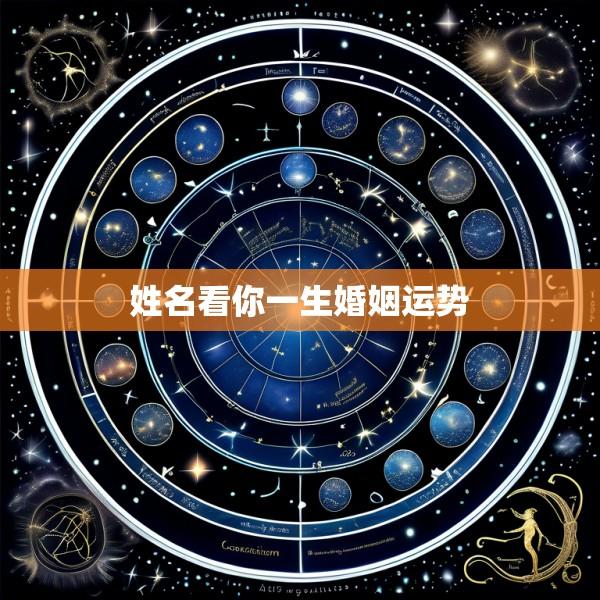 姓名看你一生婚姻运势