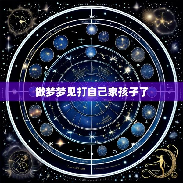 做梦梦见打自己家孩子了