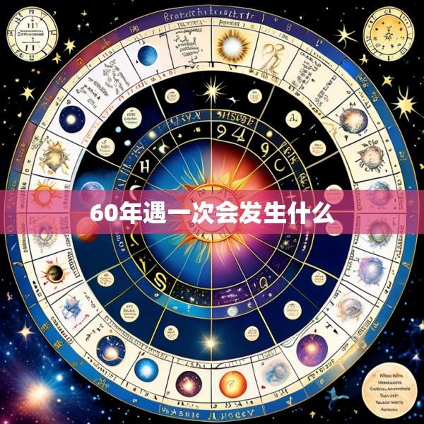 60年遇一次会发生什么