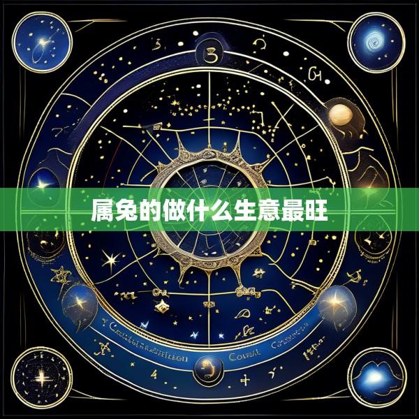 属兔的做什么生意最旺