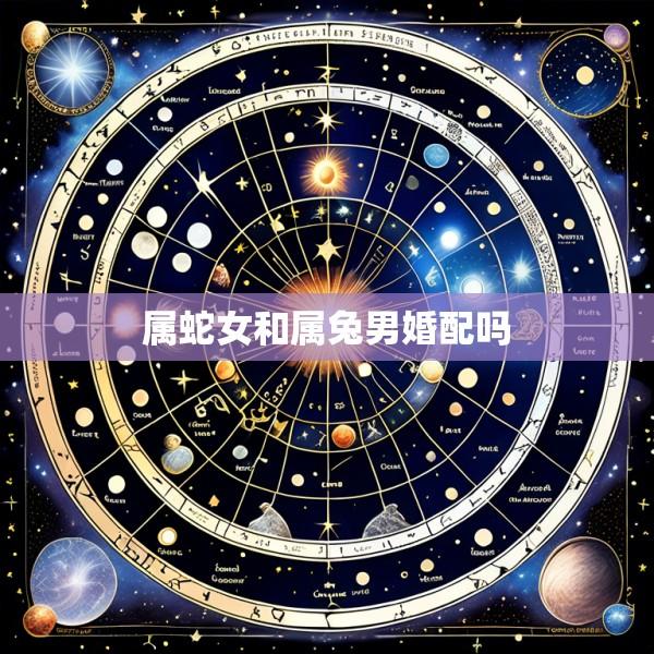 属蛇女和属兔男婚配吗