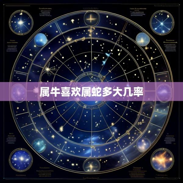 属牛喜欢属蛇多大几率
