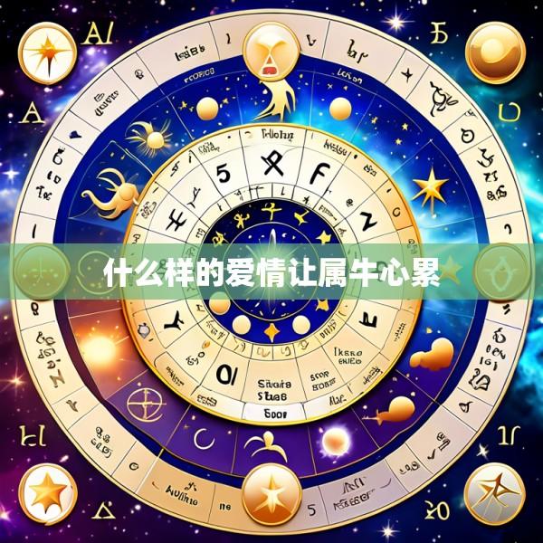 什么样的爱情让属牛心累