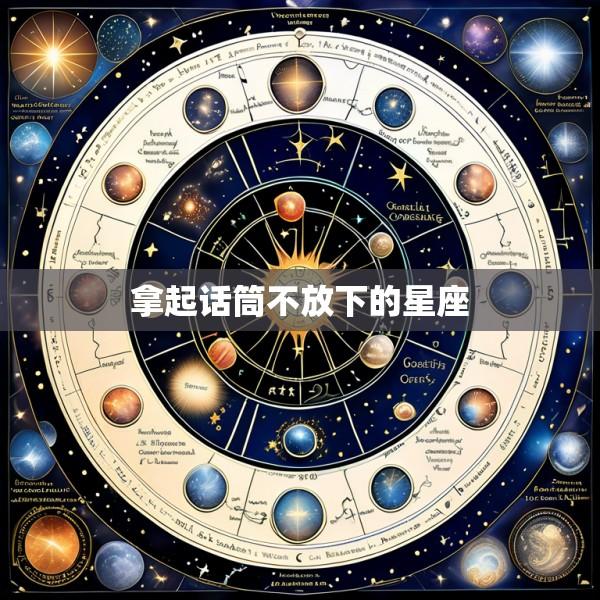 拿起话筒不放下的星座
