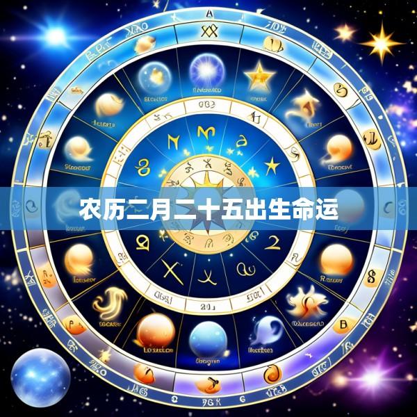 农历二月二十五出生命运