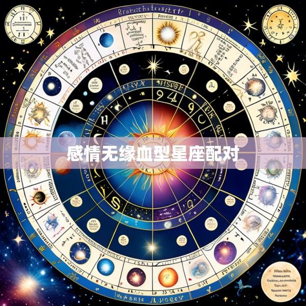感情无缘血型星座配对