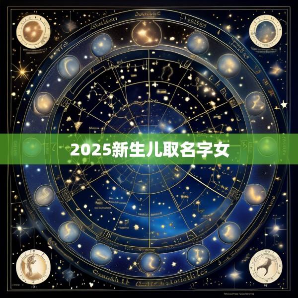 2025新生儿取名字女