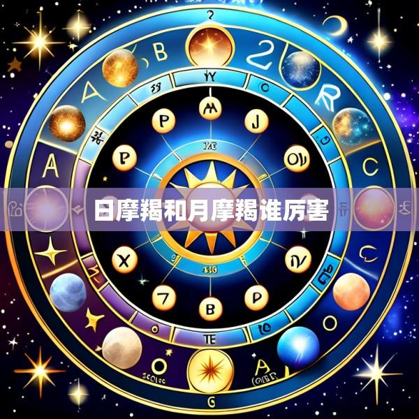 日摩羯和月摩羯谁厉害