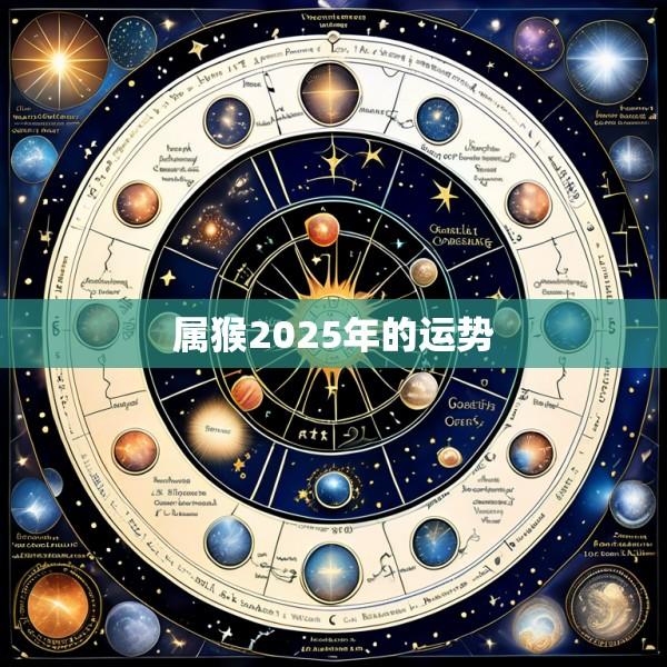 属猴2025年的运势