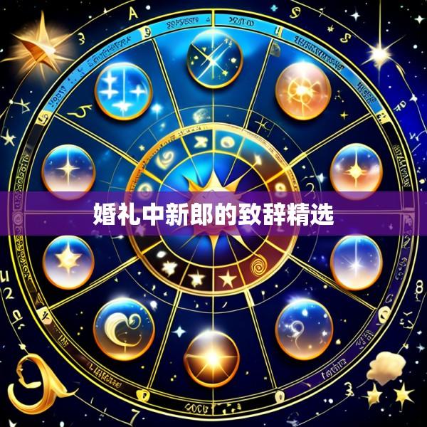 婚礼中新郎的致辞精选